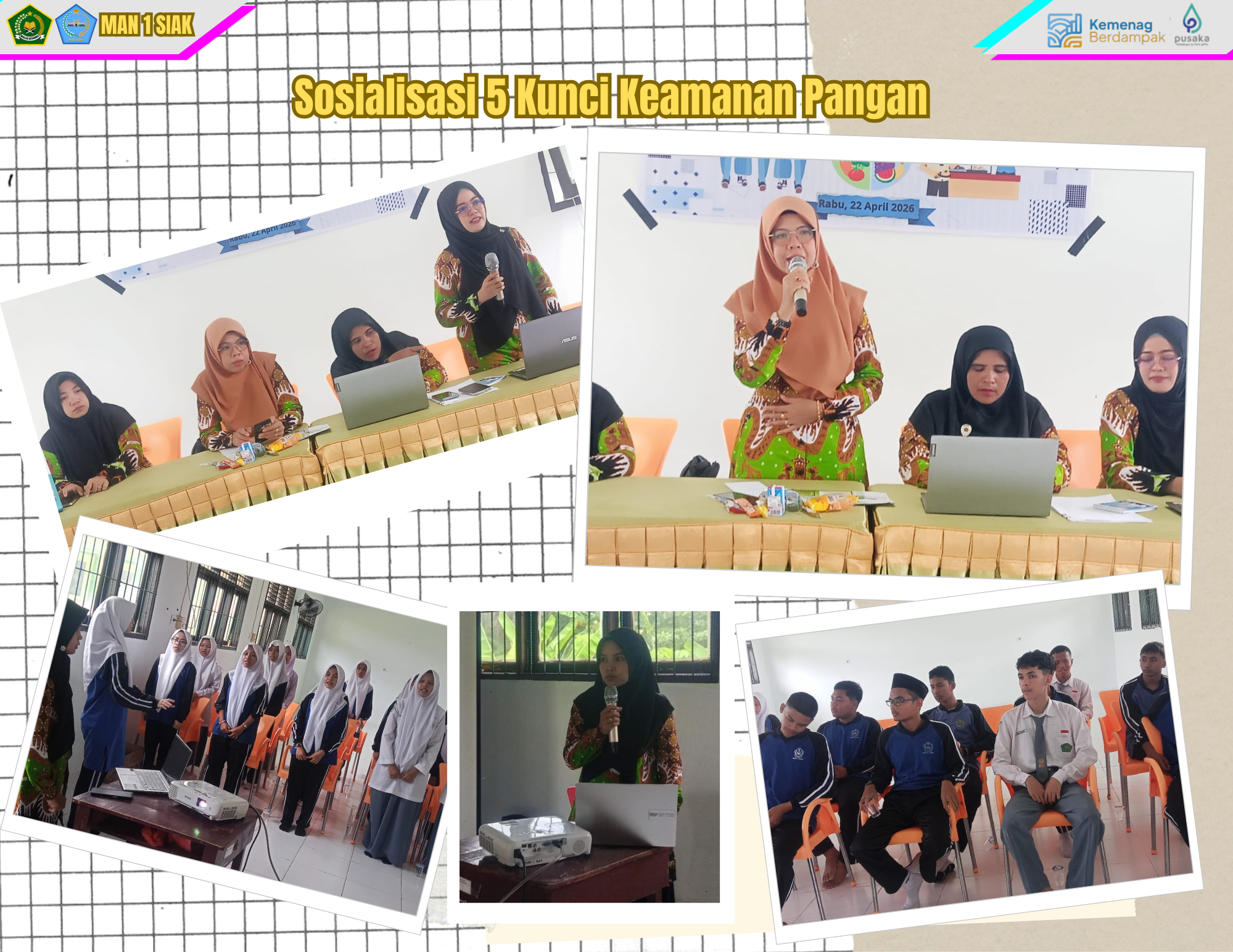 MAN 1 Siak Gelar Sosialisasi 