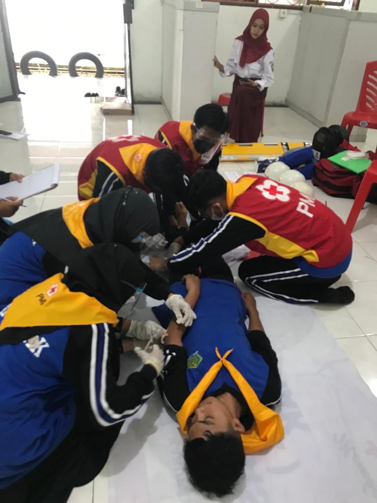 Lomba Lintas Kota PMR PMI Kabupaten Siak