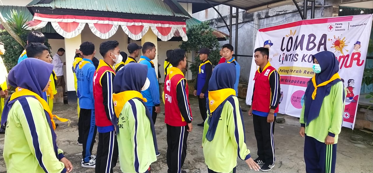 Lomba Lintas Kota PMR PMI Kabupaten Siak