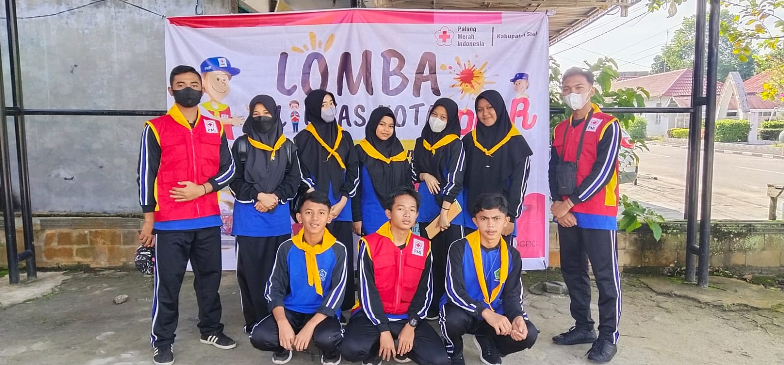 Lomba Lintas Kota PMR PMI Kabupaten Siak