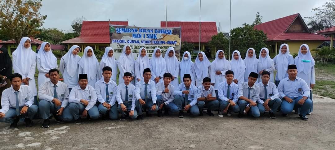 Semarak Bulan Bahasa MAN 1 Siak