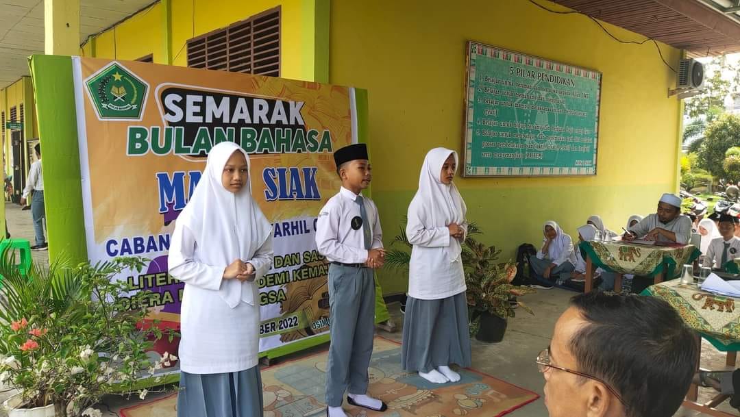 Semarak Bulan Bahasa MAN 1 Siak